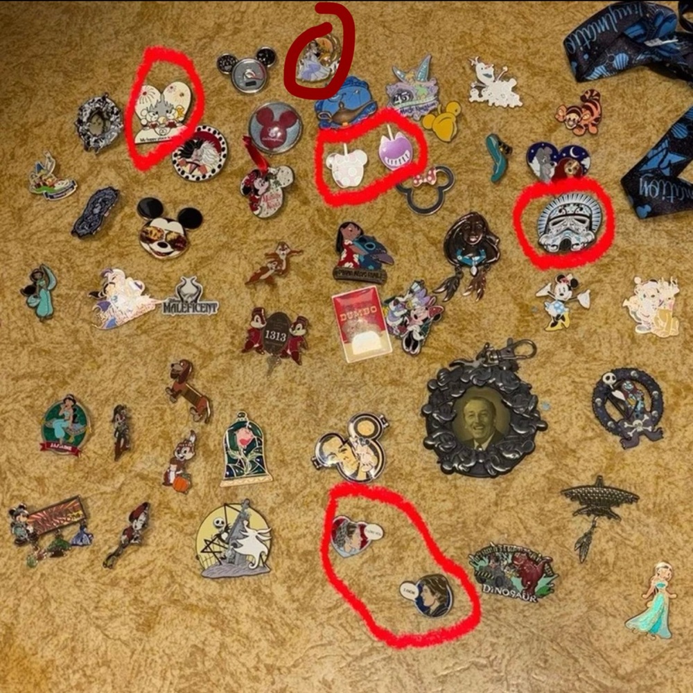 Walt Disney World Pin Collection